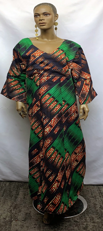 African-Hunte-Green-Dress