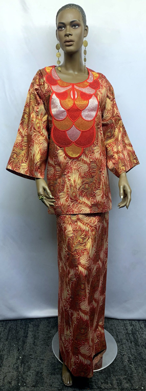 African-Red-Bold-Buba-Set