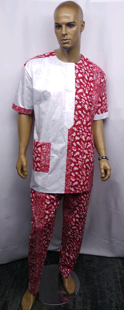 African-Red-White-Panelled-