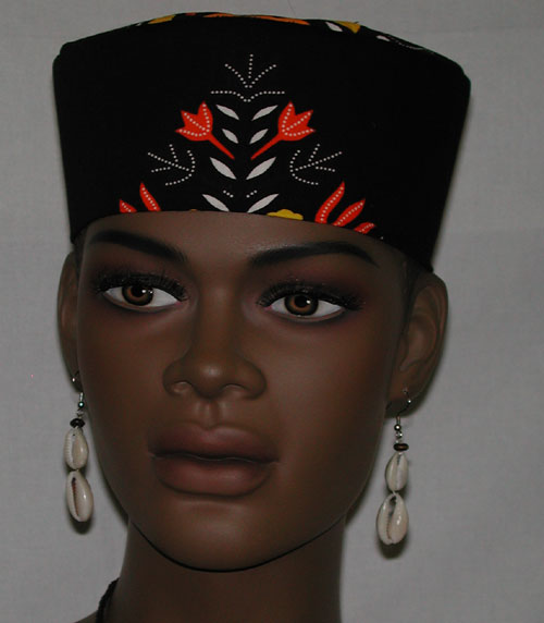 Africa Hats Elegant Women Kufi Hat 