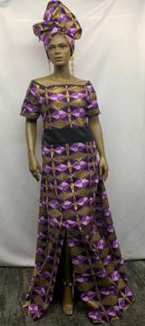 Elegant-Custom-Two-Toned-Purple-Print-Dress