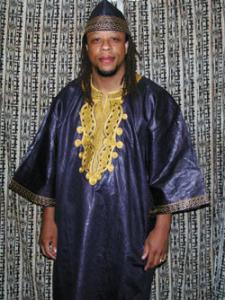 African Shirt- Embroidery Dashiki Shirt and Hat