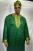 African Green Embroidery Dashiki Shirt