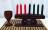  Kwanzaa Custom  Kinara Complete w/Candles 