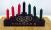 Kwanzaa Kinara- Kwanzaa Candle Holder Set w/ 7 Candles (X-Large)