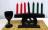 Sankofa Kwanzaa Kinara Complete w/ 7 Candles