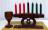  Kwanzaa Unity Kinara Complete Set w/Candles