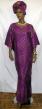 African Dress- Butterfly Caftan w/ Gele Wrap