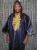 African Shirt- Embroidery Dashiki Shirt and Hat